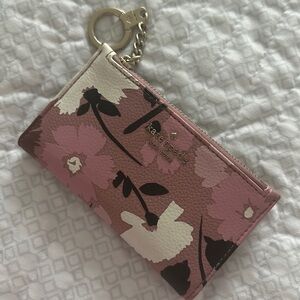 Kate spade floral print wallet